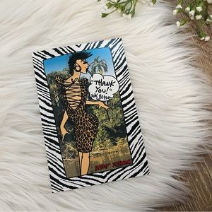 Vintage Betsey Johnson Postcard